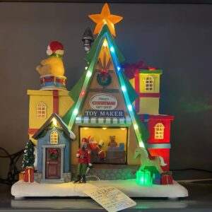 Рождественский Домик с подсветкой