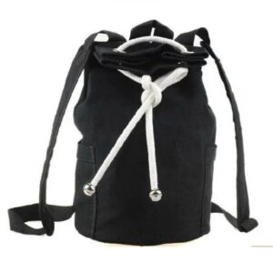 Рюкзак-мешок тканевый черный