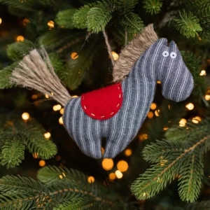 Ёлочная игрушка Чумная лошадка