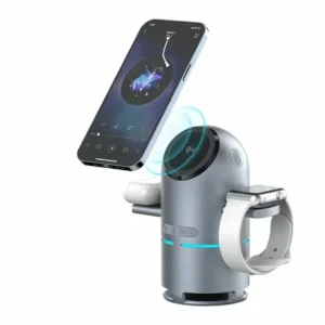 Беспроводная зарядная станция со стереосистемой Bluetooth