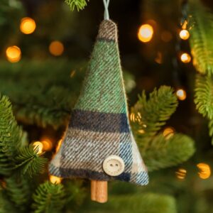 Игрушка Ёлка в клетку