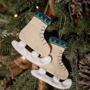 Фетровые ёлочные игрушки