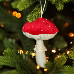 Ёлочная игрушка Мухомор