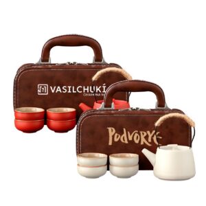Портативный набор для чаепития в сумке