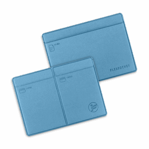 Автодокументница компакт, цвет голубой