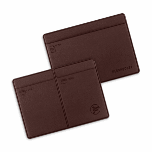 Автодокументница компакт, цвет коричневый