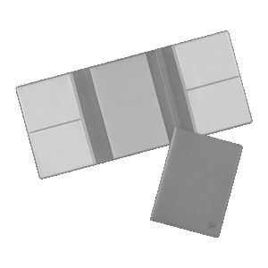 Автодокументница портмоне, цвет светло-серый