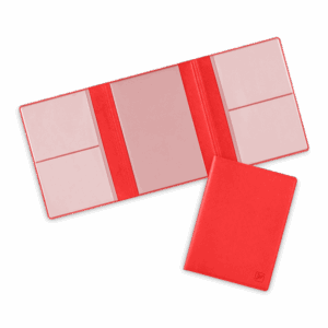 Автодокументница портмоне, цвет красный