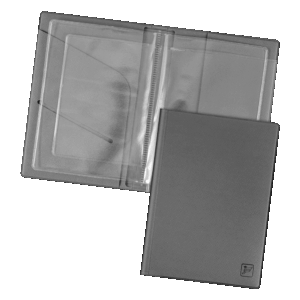 Обложка для автодокументов, цвет серый