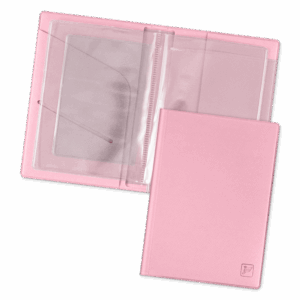 Обложка для автодокументов, цвет розовый