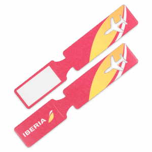 Багажная бирка, полноцветная печать