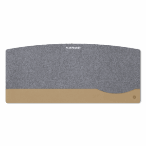 Настольный мат из фетра — большой, цвет бежевый