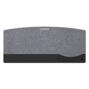 Настольный мат из фетра — большой, цвет черный