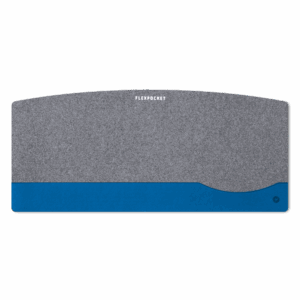 Настольный мат из фетра — большой, цвет синий