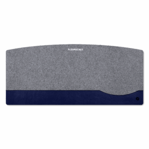 Настольный мат из фетра — большой, цвет темно-синий classic