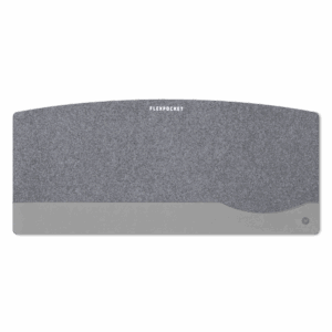 Настольный мат из фетра — большой, цвет светло-серый