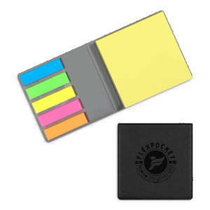 Футляр для стикеров, цвет черный