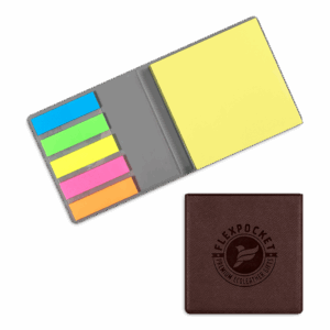 Футляр для стикеров, цвет коричневый