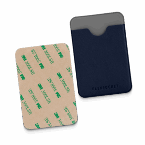 Чехол для карты на телефон, клеящийся, цвет темно-синий