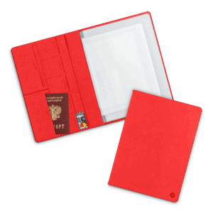 Органайзер для документов A4, цвет красный