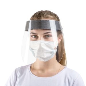 Защитный экран для лица с поролоном