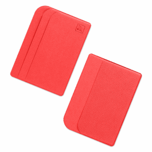 Футляр для пластиковых карт, цвет красный