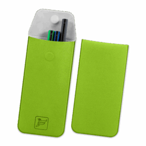 Футляр для ручек, цвет зеленый