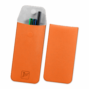 Футляр для ручек, цвет оранжевый