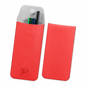 Футляр для ручек, цвет красный