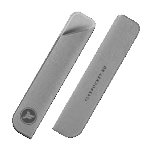 Футляр для ручки, цвет светло-серый