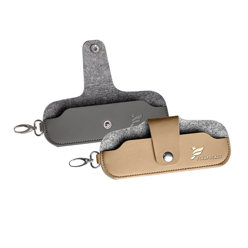 Футляр для очков на кнопке