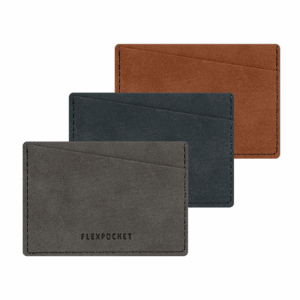 Футляр на 3 пластиковые карты из экокожи