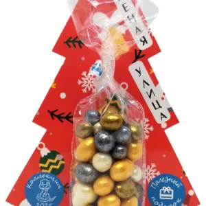 Мини-елка Арахис в цветной глазури