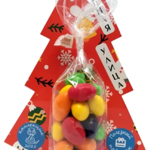 Мини-елка Миндаль в белой глазури