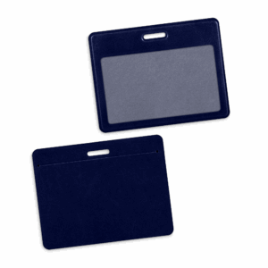 Карман горизонтальный, цвет темно-синий classic