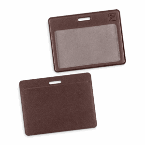 Карман горизонтальный, цвет коричневый