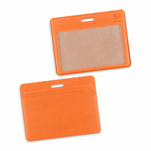 Карман горизонтальный с дополнительным отделением, цвет оранжевый