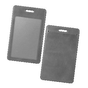 Карман вертикальный, цвет серый classic