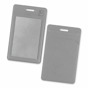 Карман вертикальный с дополнительным отделением, цвет светло-серый