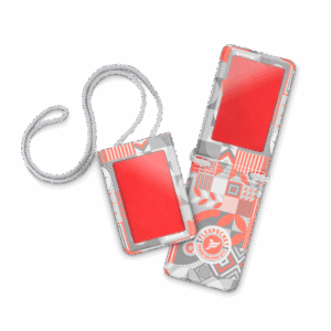 Карман с магнитным замком - вертикальный, полноцветная печать