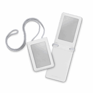 Карман с магнитным замком - вертикальный, цвет белый