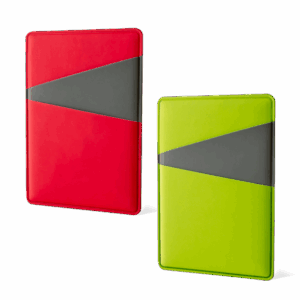 Картхолдер для трёх карт, со скошенными карманами