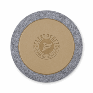 Костер из фетра, цвет бежевый