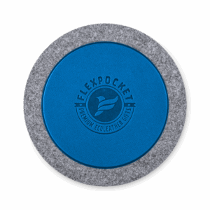 Костер из фетра, цвет синий