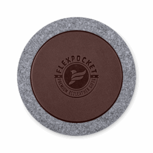 Костер из фетра, цвет коричневый