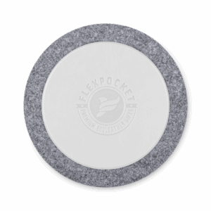 Костер из фетра, цвет белый classic