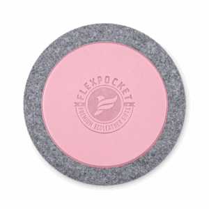 Костер из фетра, цвет розовый