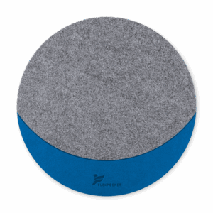 Коврик для мыши из фетра, цвет синий