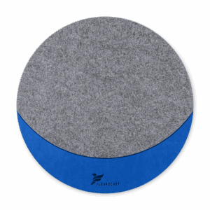 Коврик для мыши из фетра, цвет синий classic