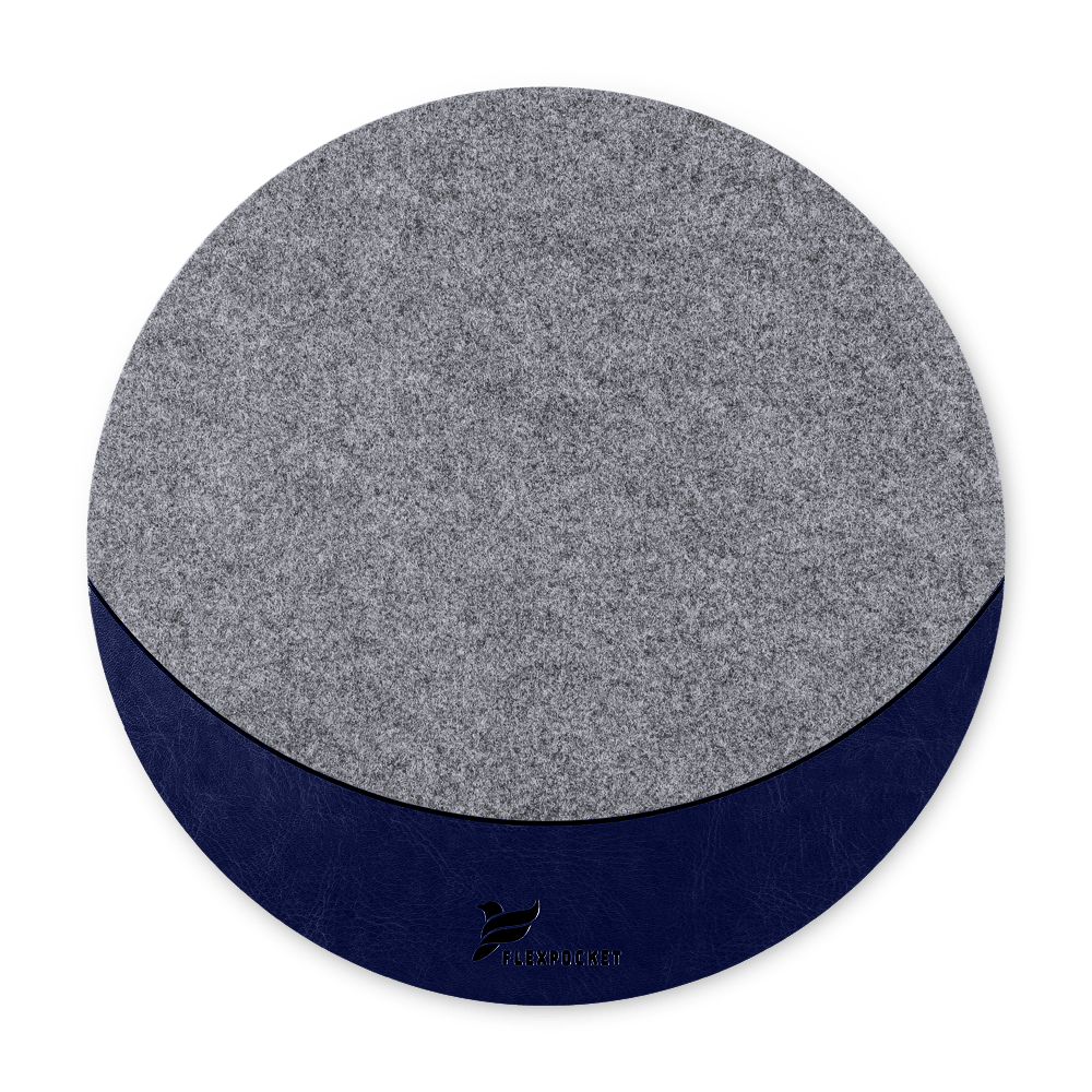 Коврик для мыши из фетра, цвет темно-синий classic